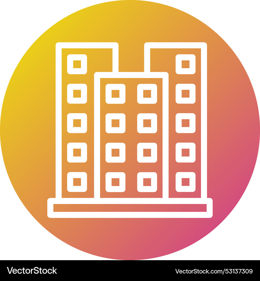 Skycraper icon design Vector Image