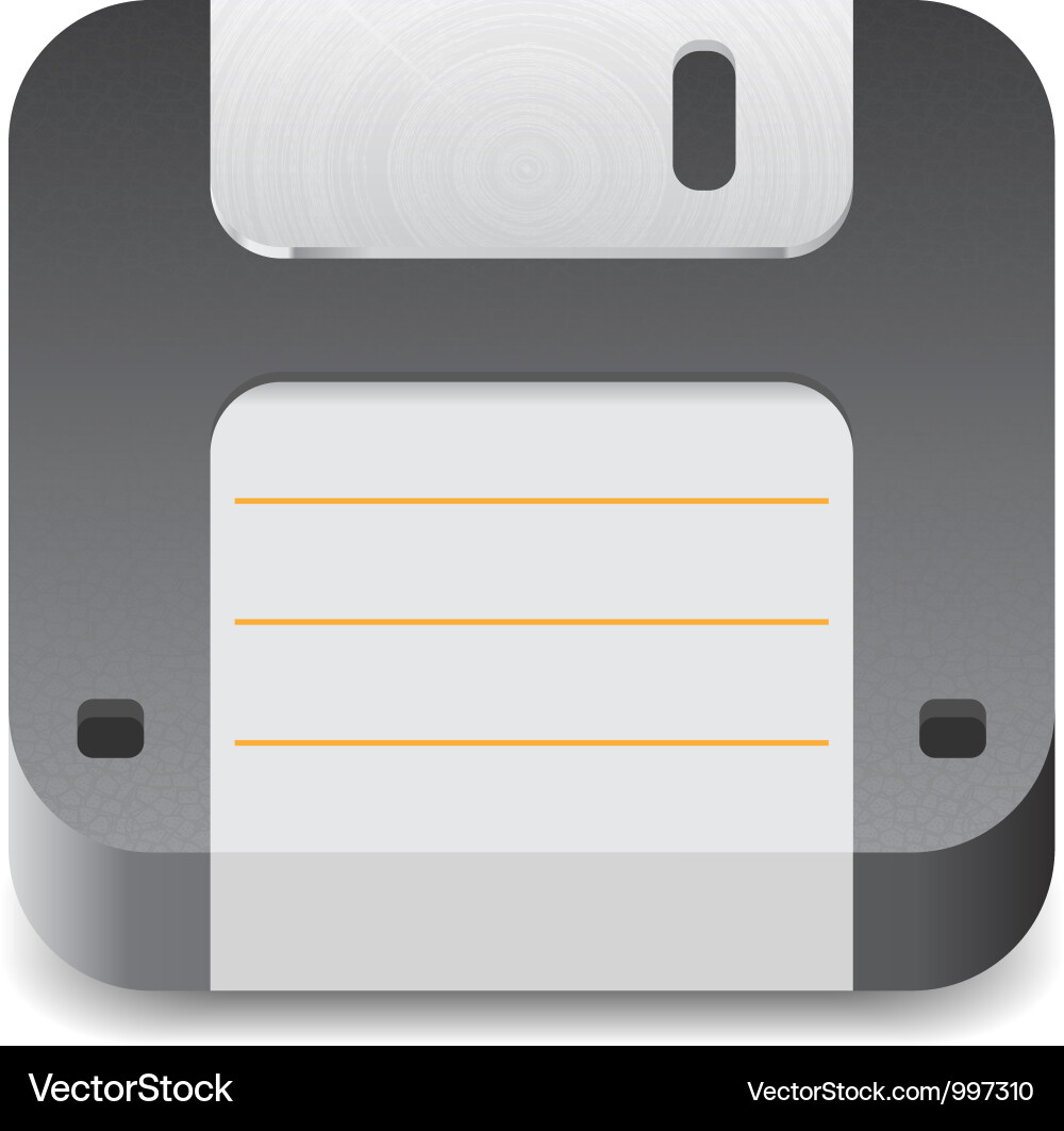 Floppy Disk Icon vector image