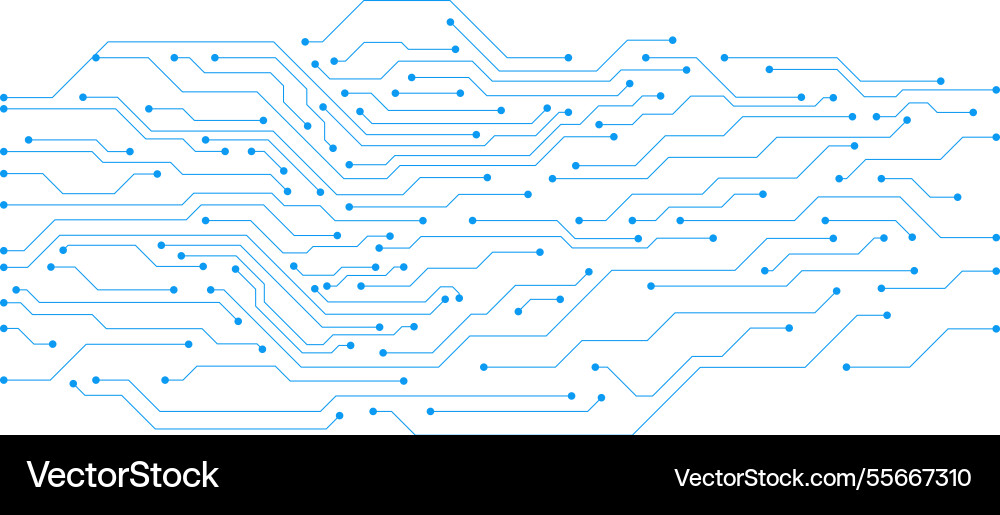 High technology concept with circuit board texture High technology concept with circuit board texture vector image