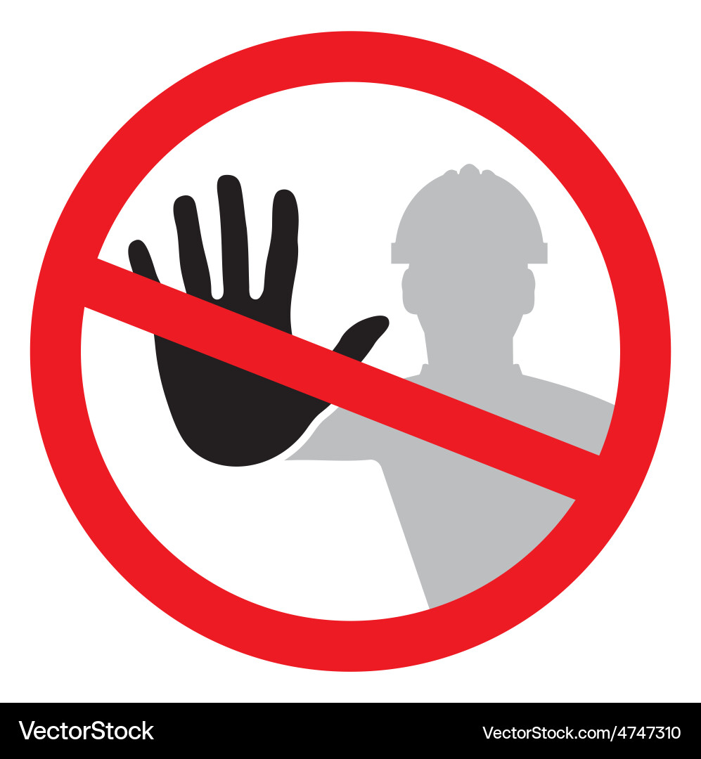 Stop gradnja2 resize vector image
