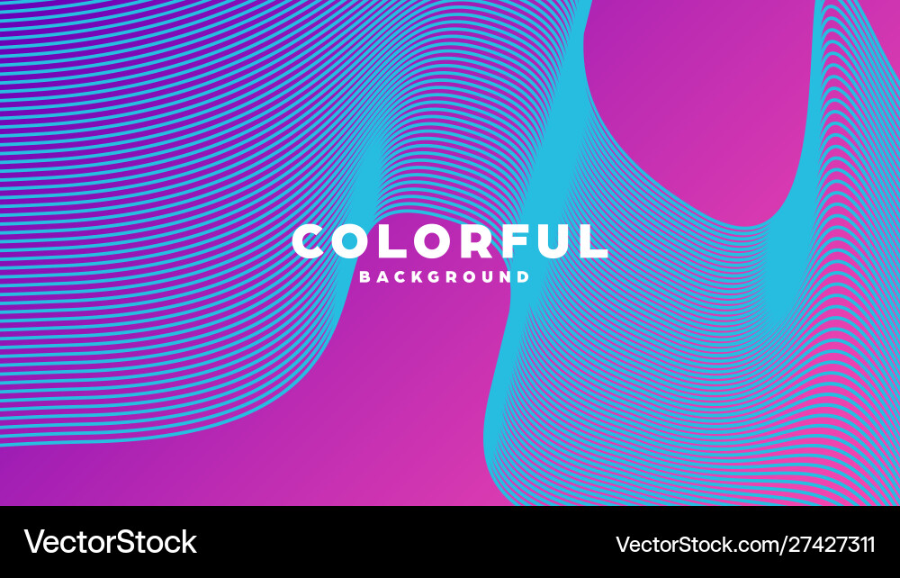 Modern minimal colorful abstract background lines Modern minimal colorful abstract background lines Vector Image