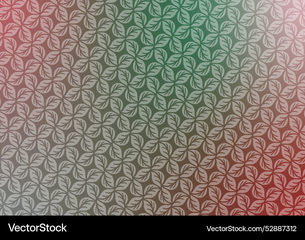 Green line abstract net pattern geometry vector image