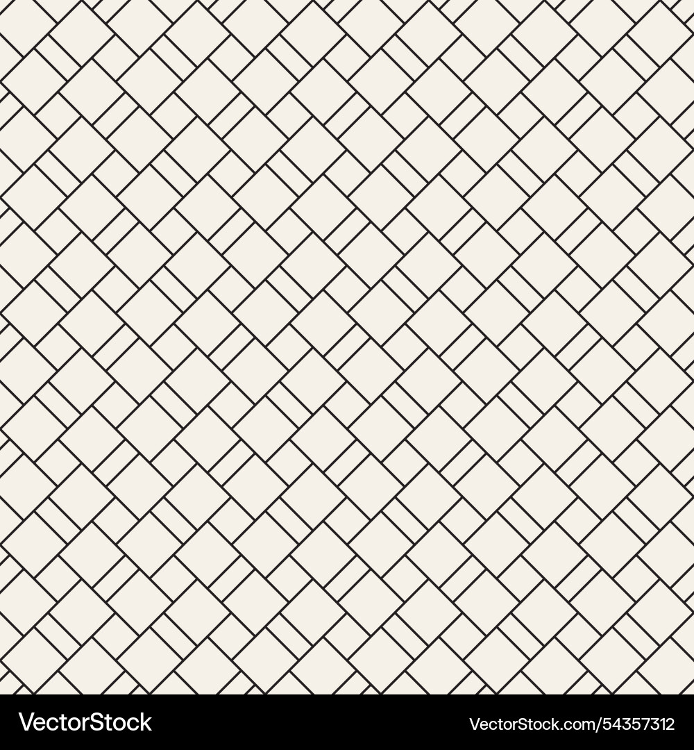 Seamless pattern repeating geometric elements Vector Image