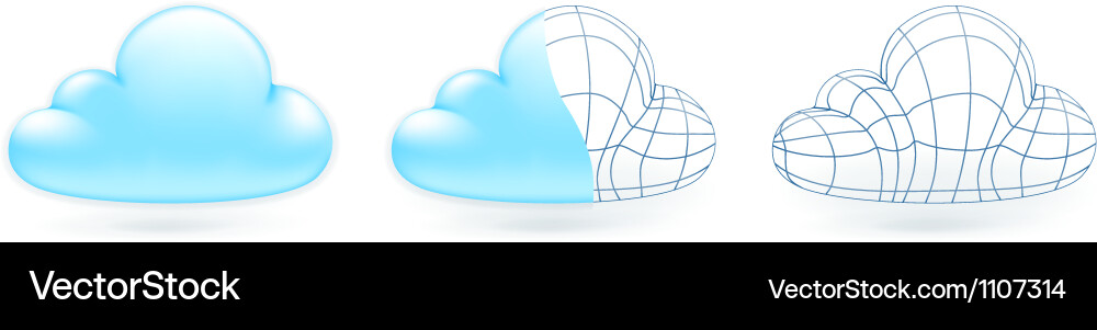 Clouds Royalty Free Vector Image - VectorStock