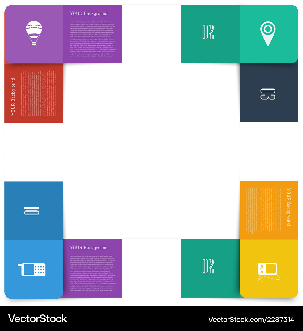 Flat design concept Vector Image