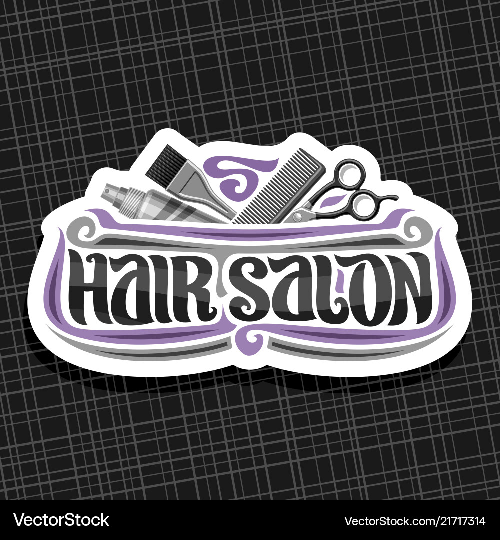 Coiffure logo Vector Images \u0026 Graphics for Commercial Use | VectorStock, image size:1000x1080