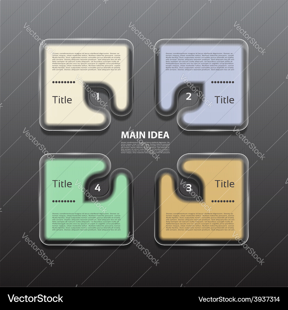Progress background product choice or version Vector Image