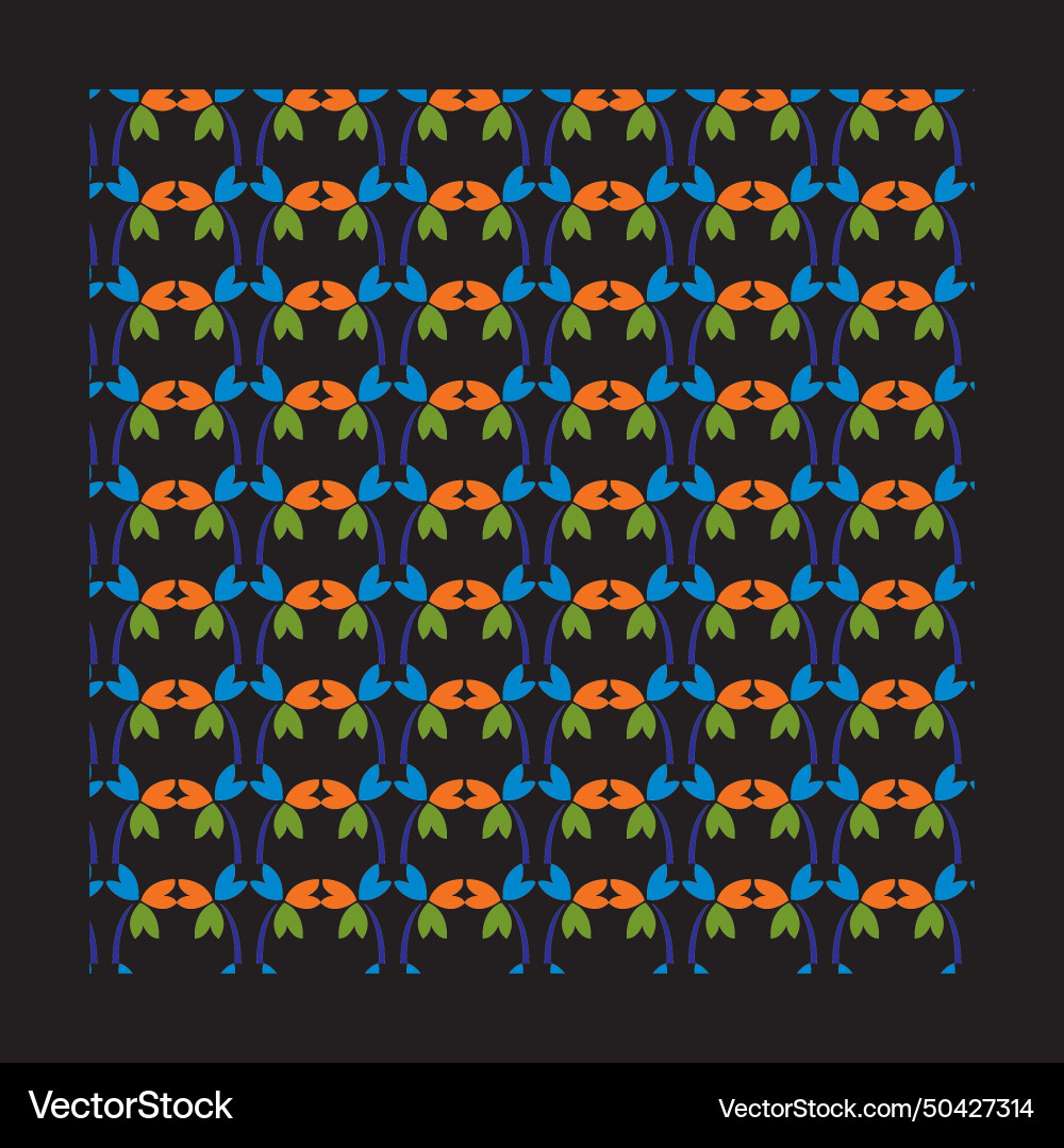 Set of seamless patterns print vector image