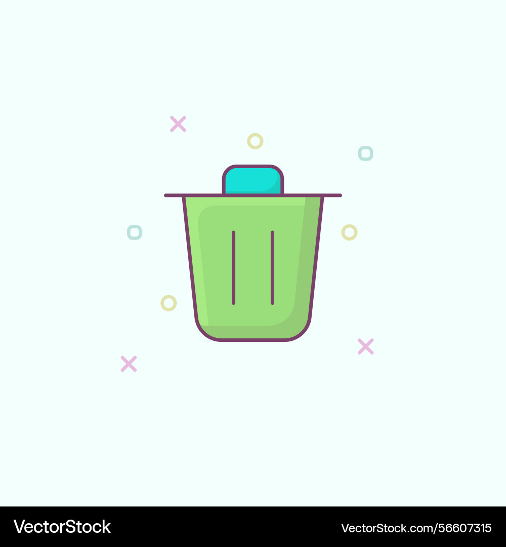 Clean simple stylish cute digital element ui Vector Image