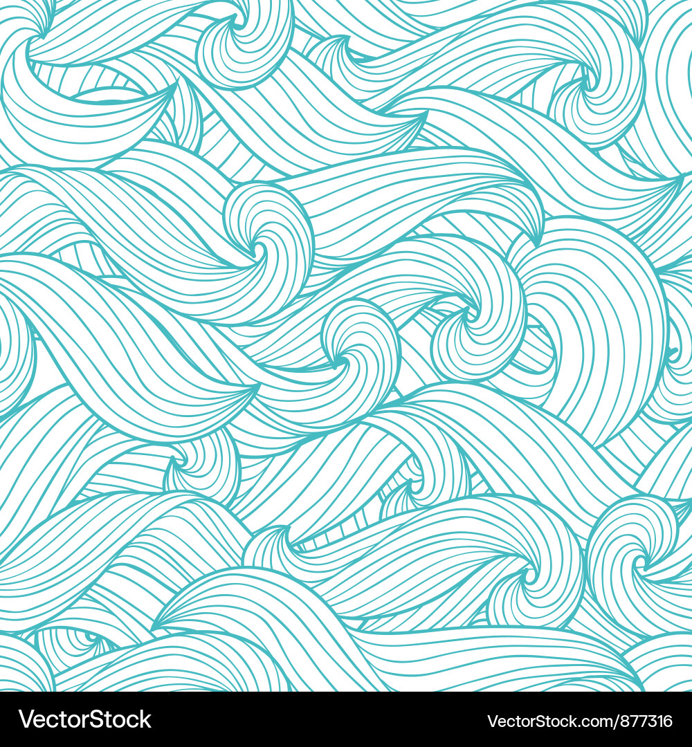 Abstract Wave Pattern vector image