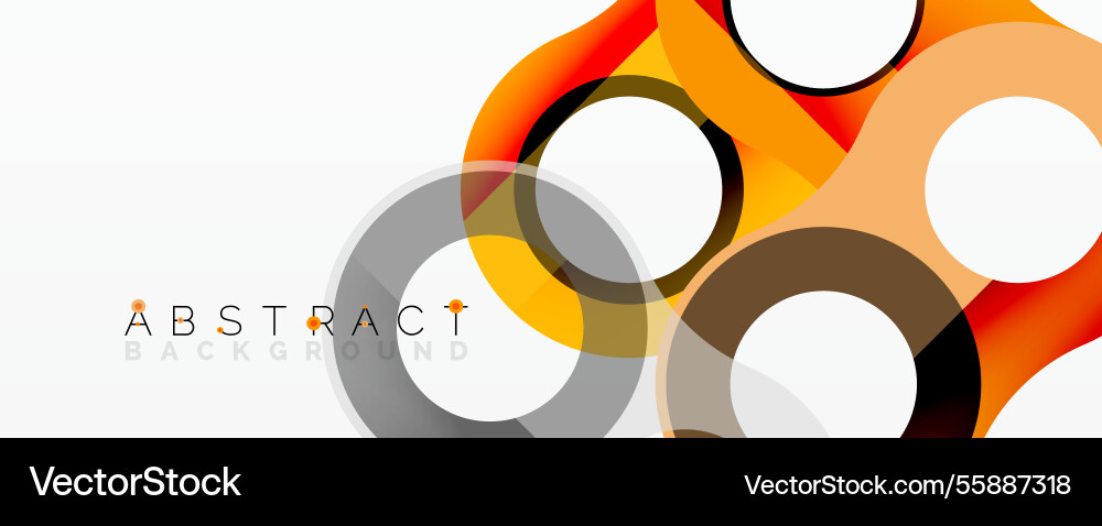 Abstract geometric pattern with interlocking Vector Image