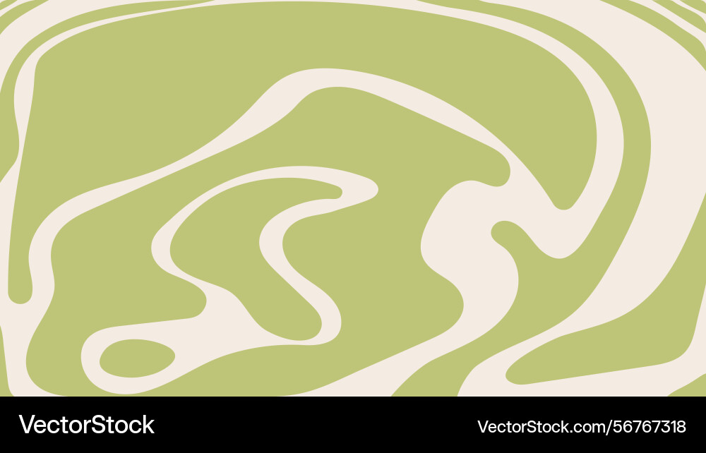 Abstract wavy background in retro groovy style Abstract wavy background in retro groovy style vector image