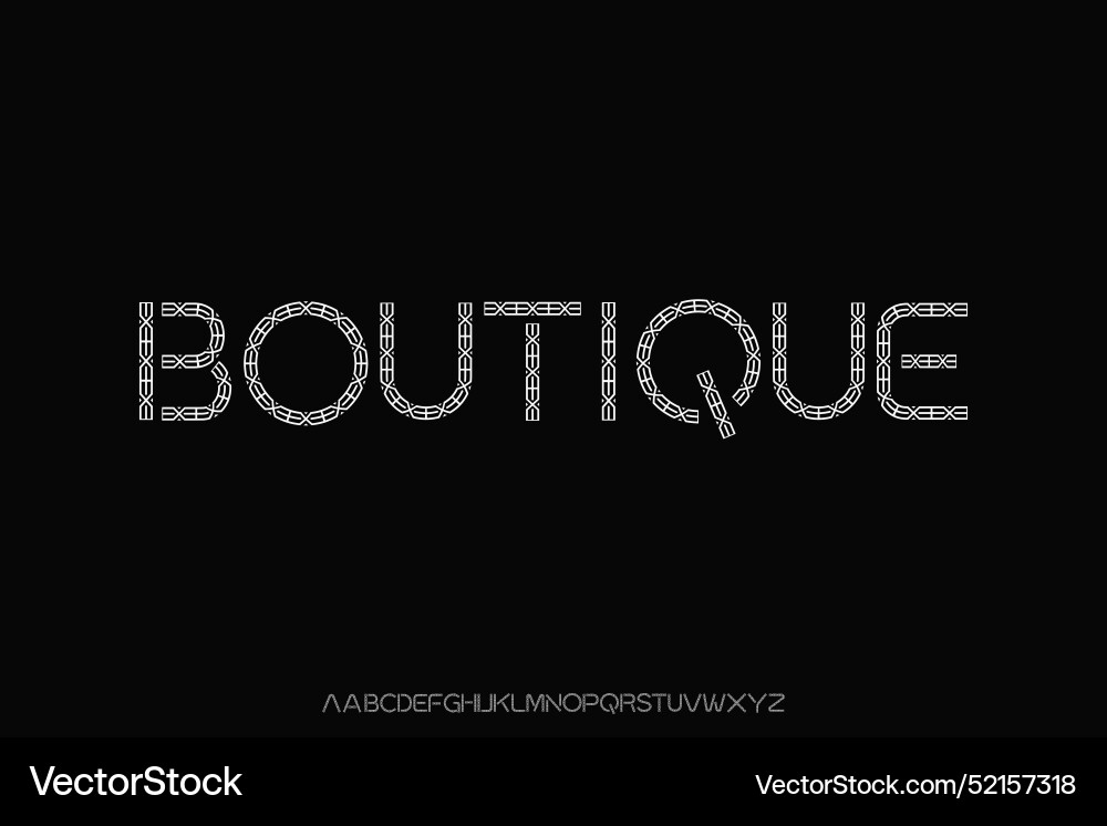 Display alphabet font design suitable Vector Image