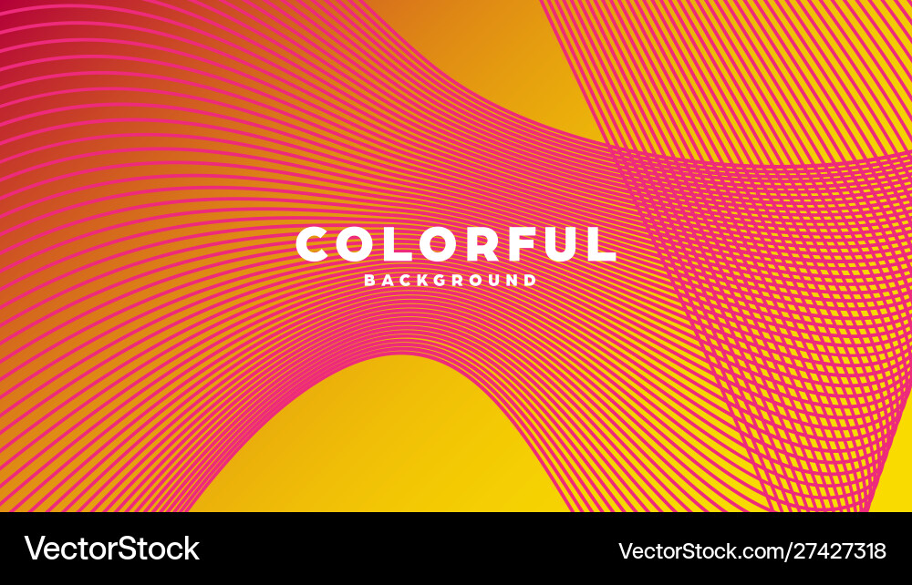 Modern minimal colorful abstract background lines Modern minimal colorful abstract background lines vector image
