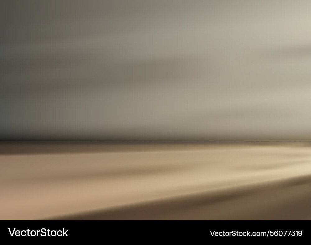 Light brown floor surface merging into hazy gray Light brown floor surface merging into hazy gray vector image