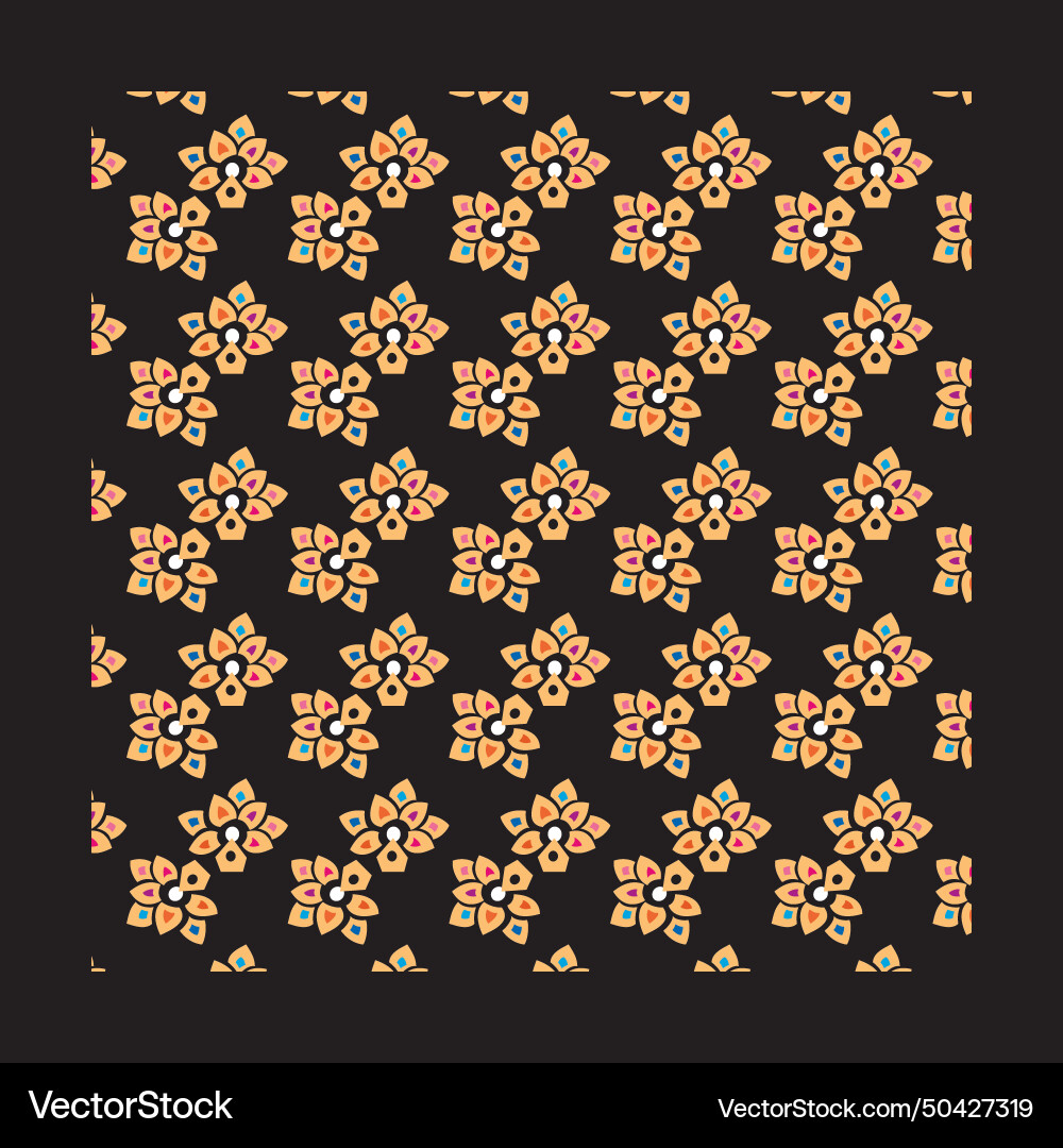 Set of seamless patterns print vector image