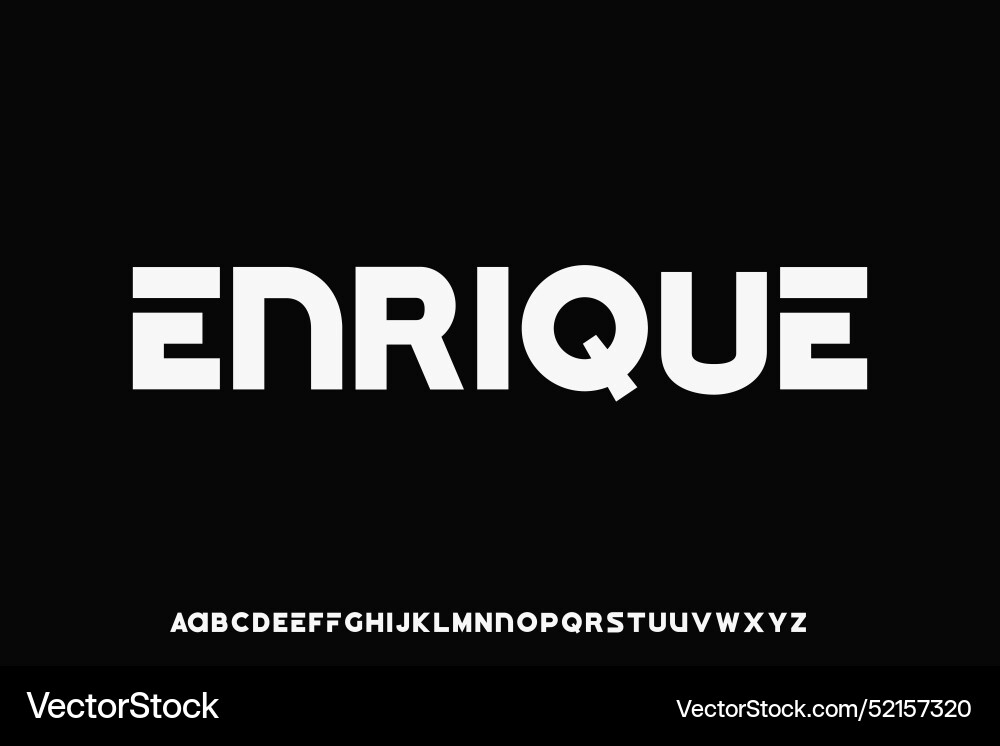 Display alphabet font design suitable Display alphabet font design suitable vector image