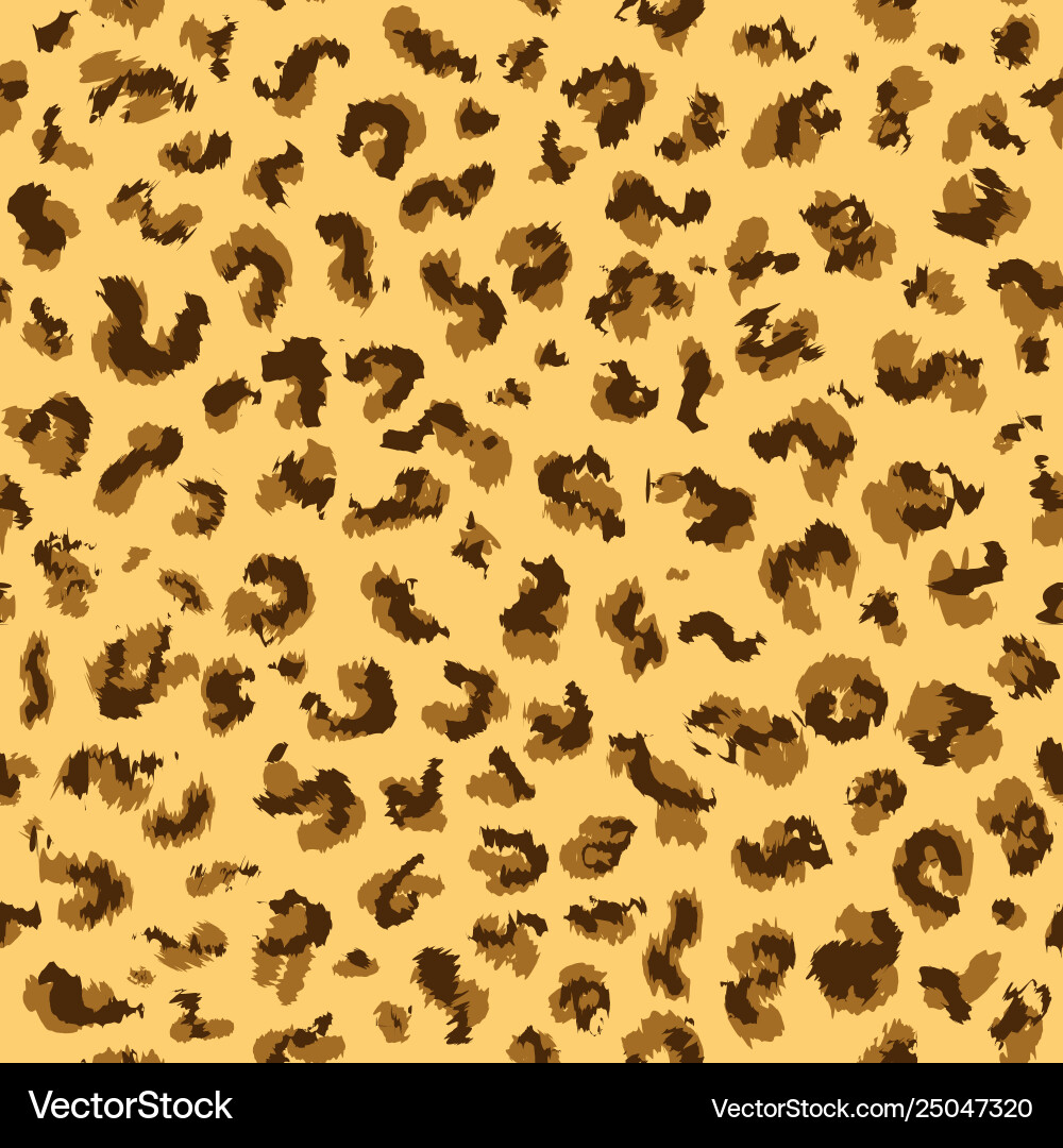 Leopard pattern design vector image