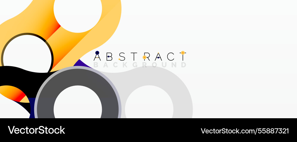 Abstract geometric pattern with interlocking Vector Image