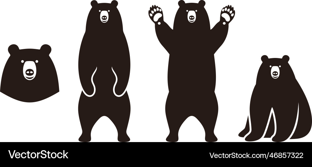 Bear Royalty Free Vector Image - VectorStock