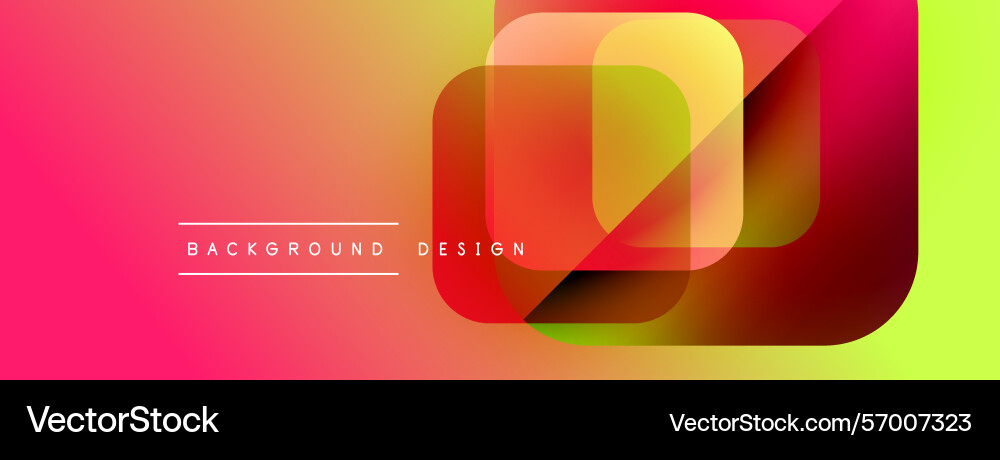 Abstract geometric shapes overlap creating Abstract geometric shapes overlap creating vector image