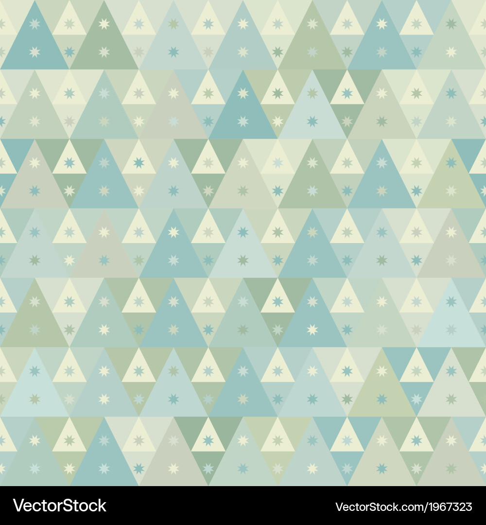 Abstract triangle background vector image