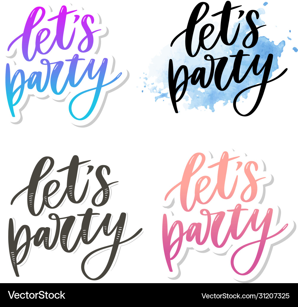 Lassen Sie sich inspirierende handgemachte Typografie Lassen Sie sich inspirierende handgemachte Typografie vektorbild