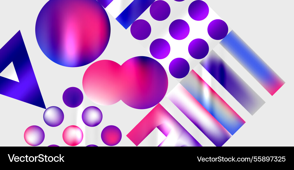 Simple shapes - circles triangles rectangles Simple shapes - circles triangles rectangles Vector Image