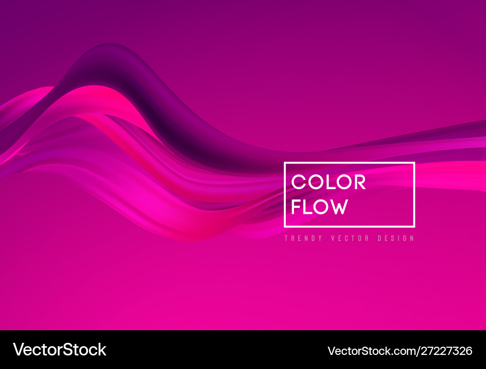 Abstract colorful background color flow Abstract colorful background color flow vector image