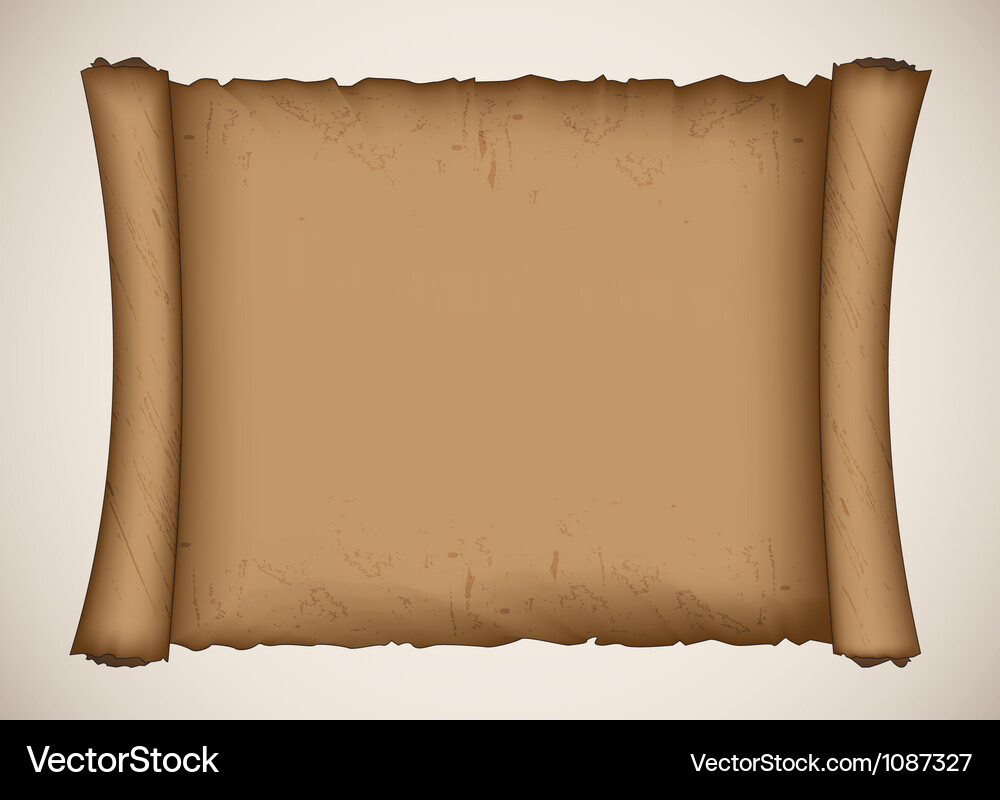 Ancient scrolls Vector Image