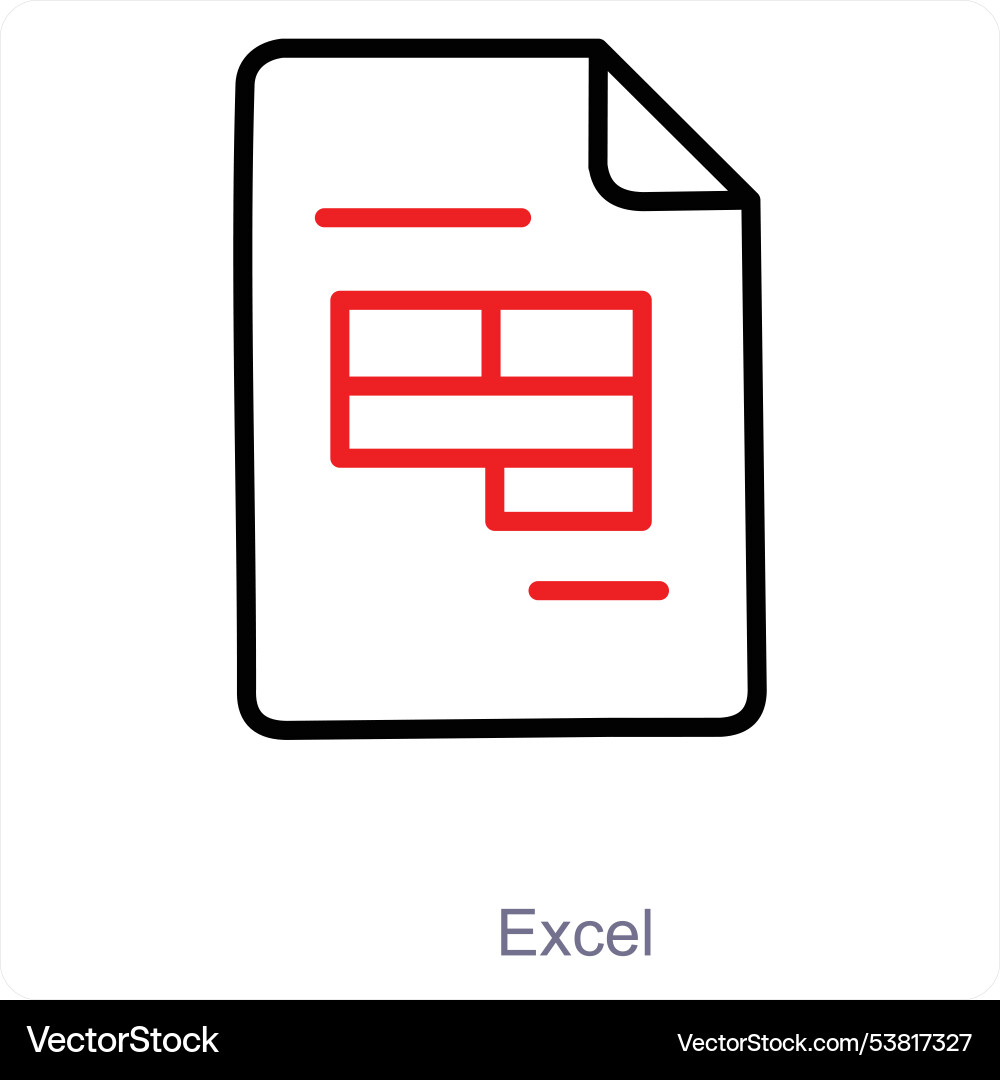 Excel Vector Image