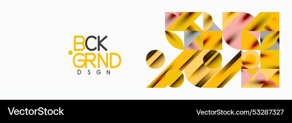Trendy triangles lines round elements and circles Trendy triangles lines round elements and circles Vector Image