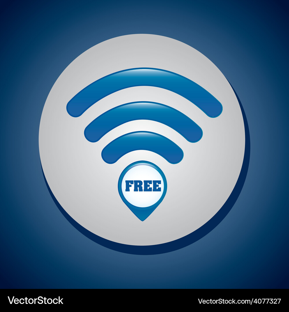 Wifi connection Vector Image