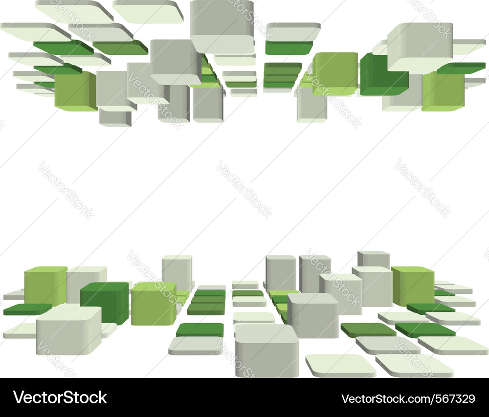 Abstract 3d business background Vector Image