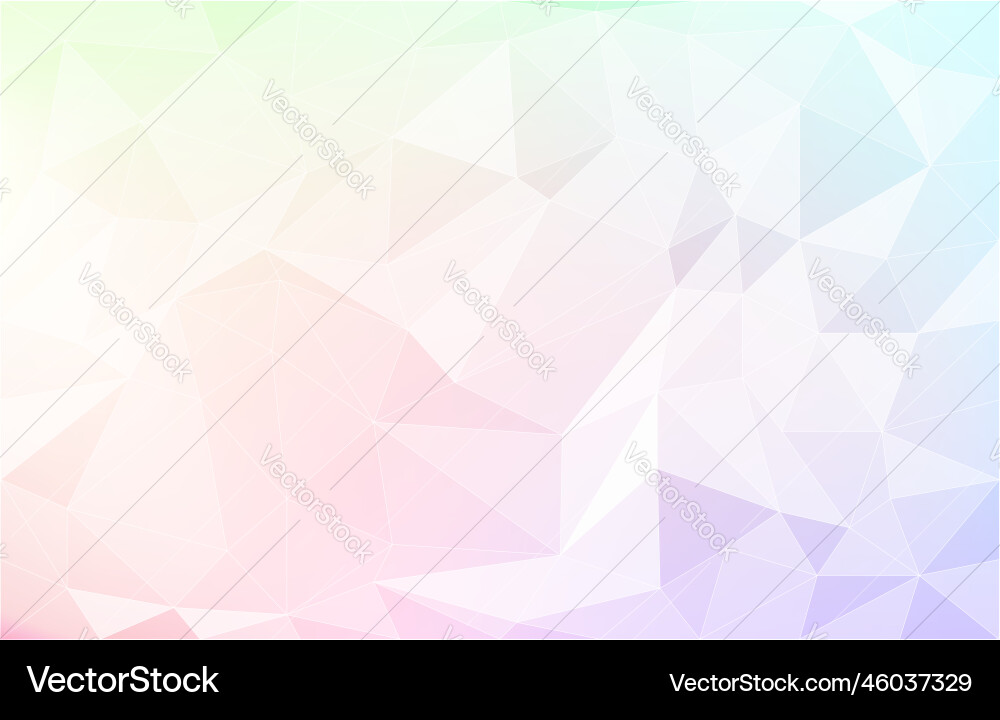 Background material polygon-like rainbow gradient Background material polygon-like rainbow gradient vector image