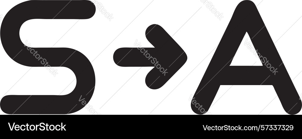 Data flow or conversion icon s vector image