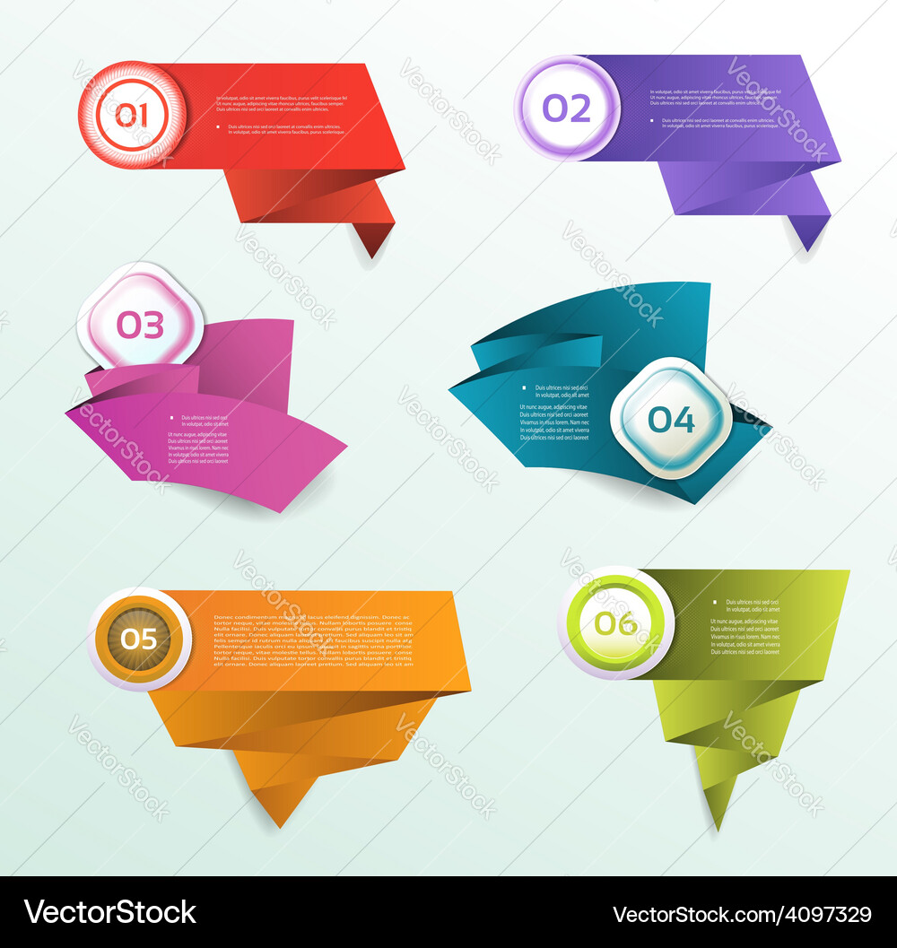 Progress background product choice or version eps Vector Image