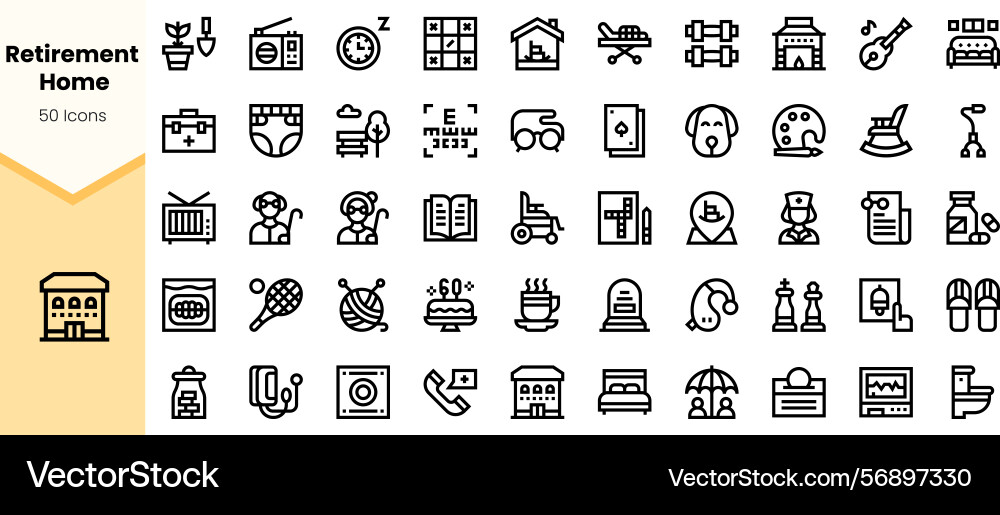 A collection of icons representing various Vector Image