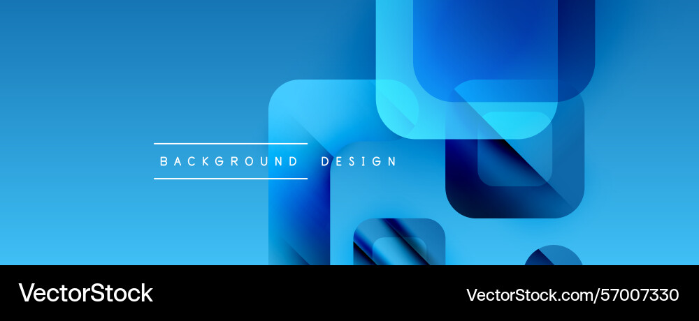 Abstract blue background features overlapping Abstract blue background features overlapping vector image