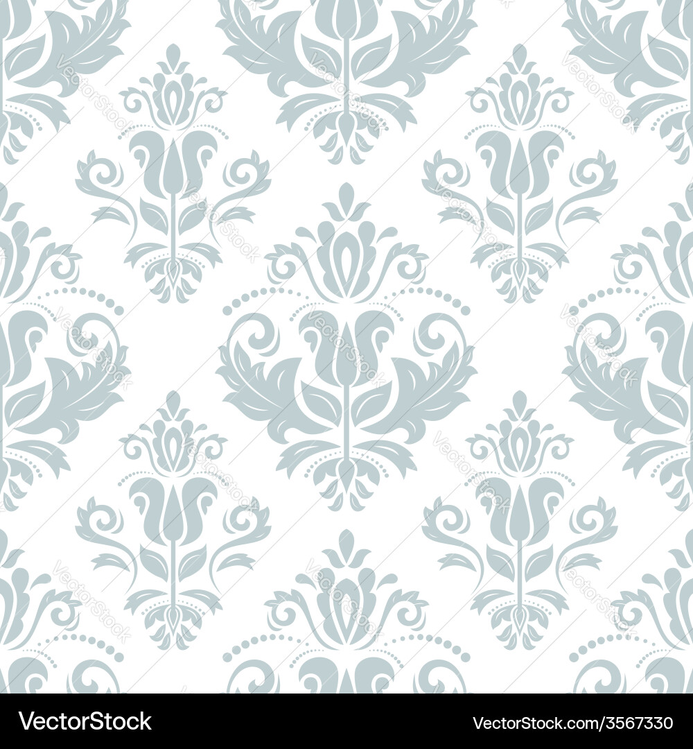 Orient seamless pattern abstract background vector image