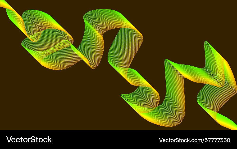 Wavy blend curved lines design background gradient Wavy blend curved lines design background gradient Vector Image