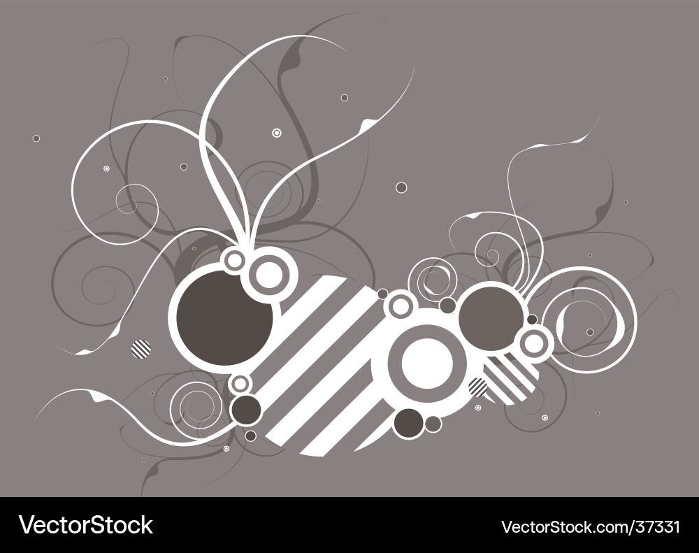 Hash Swirl Pattern vector image