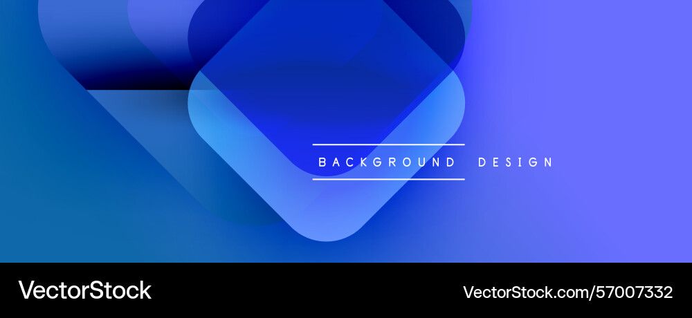 Abstract blue gradients overlap creating dynamic Abstract blue gradients overlap creating dynamic vector image