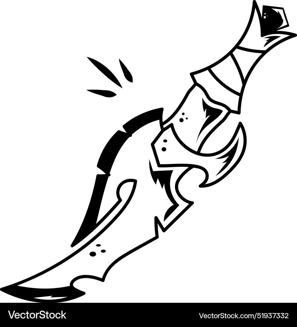 Game sword Royalty Free Vector Image - VectorStock