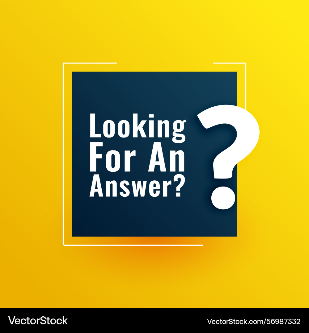 Idea generating a question mark background Idea generating a question mark background vector image