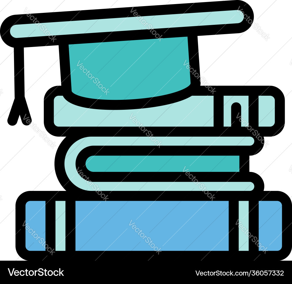 Interactive learning icon outline style Interactive learning icon outline style Vector Image