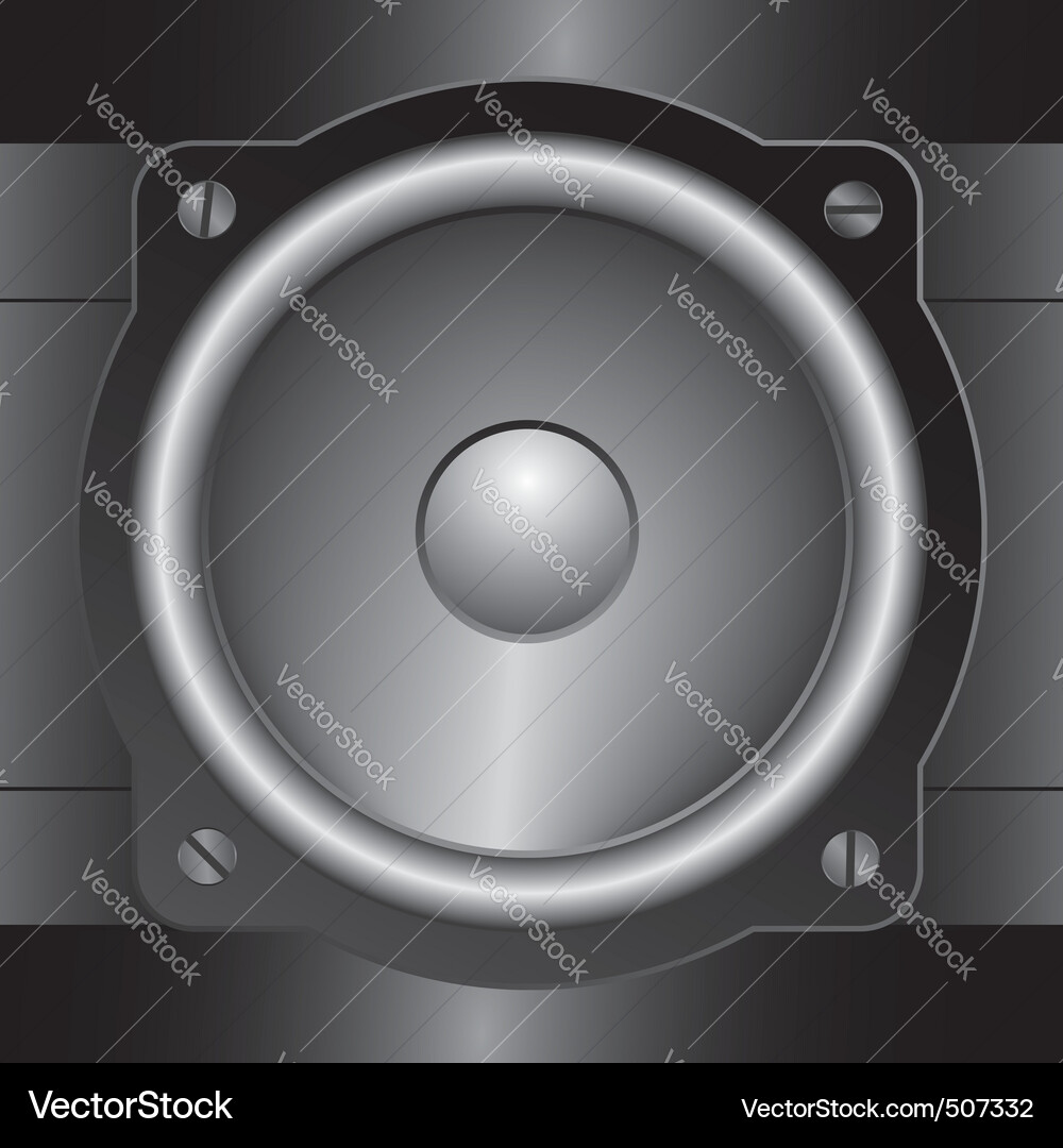 Speaker System Vector Image