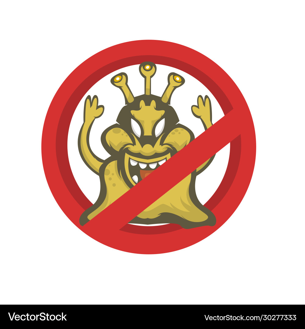 Stop virus Royalty Free Vector Image - VectorStock