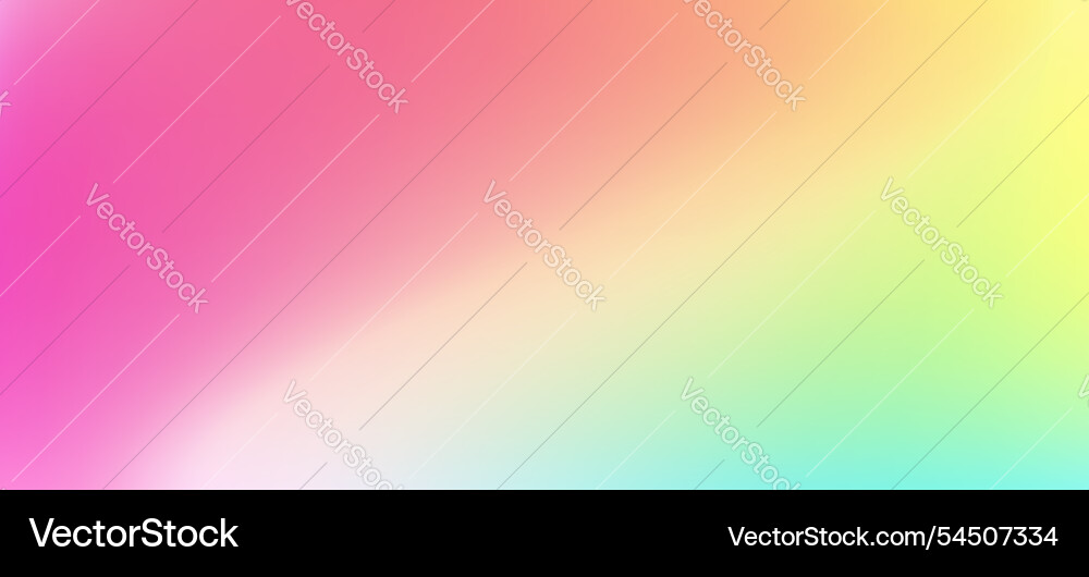 Ombre rainbow background with soft chrome Ombre rainbow background with soft chrome vector image