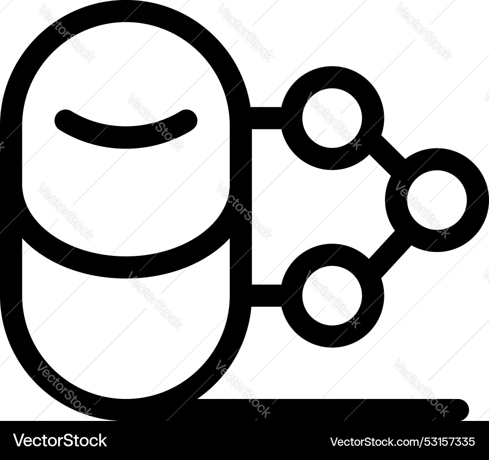 Chatbot connecting with network sharing Chatbot connecting with network sharing vector image